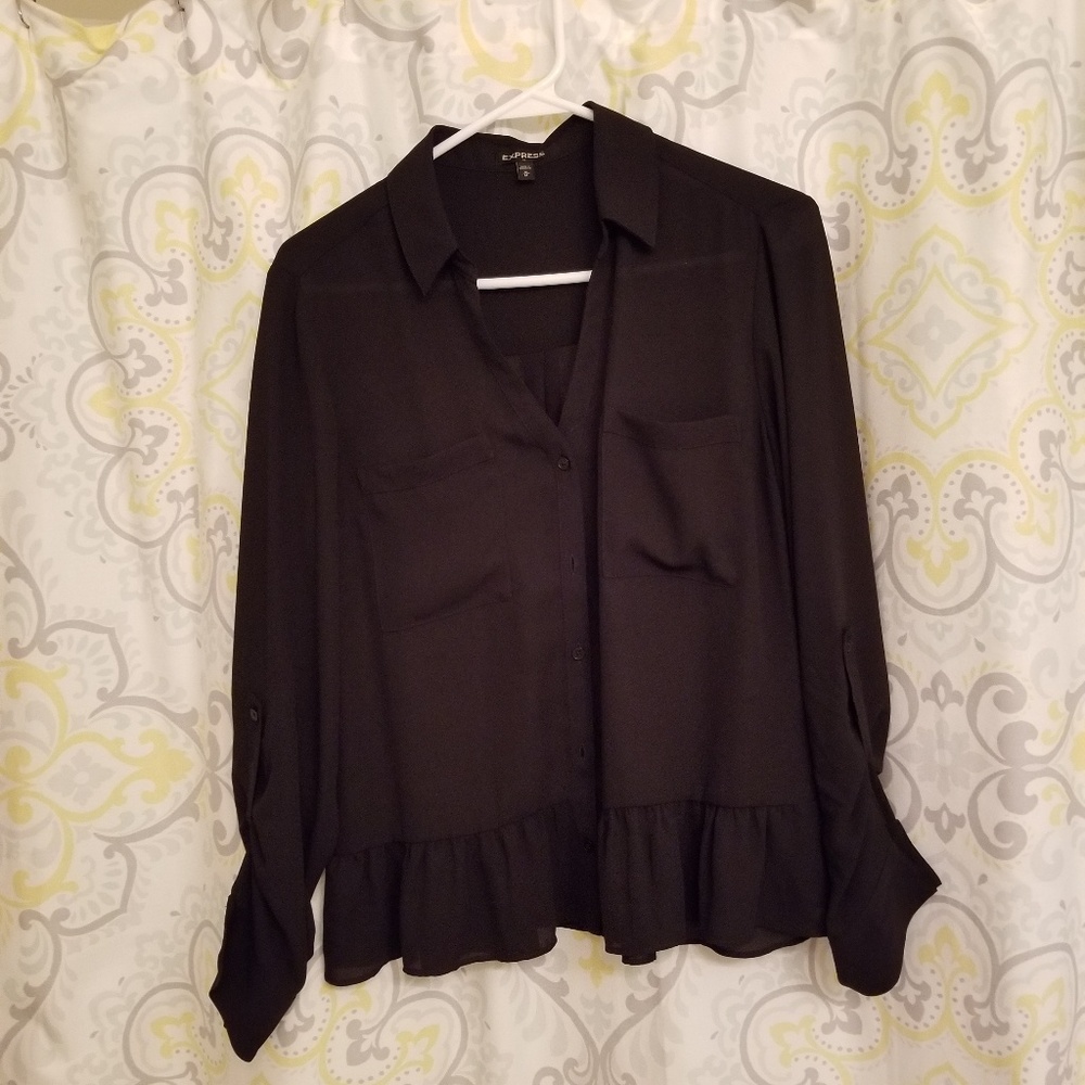 Express Ruffle Hem Portofino